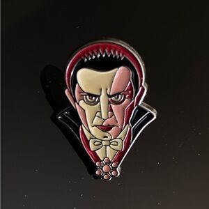 NEW Horror Movie Character Enamel Pin Dracula